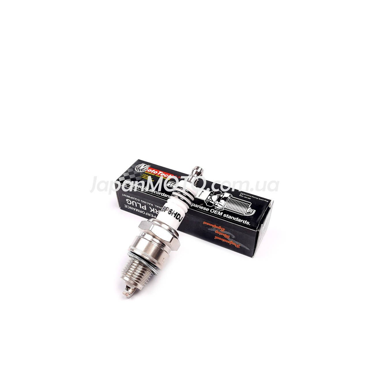 

Свеча 2T BP6HDJ M14*1,25 12,7mm (скутеры 50-125сс) MotoTech TW