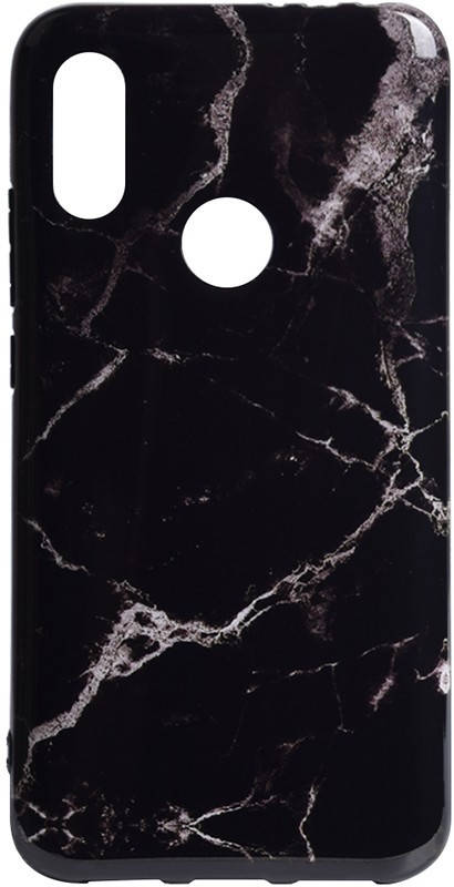 

Чехол-накладка TOTO IMD Print Marble TPU Case Xiaomi Redmi 7 Black, Черный