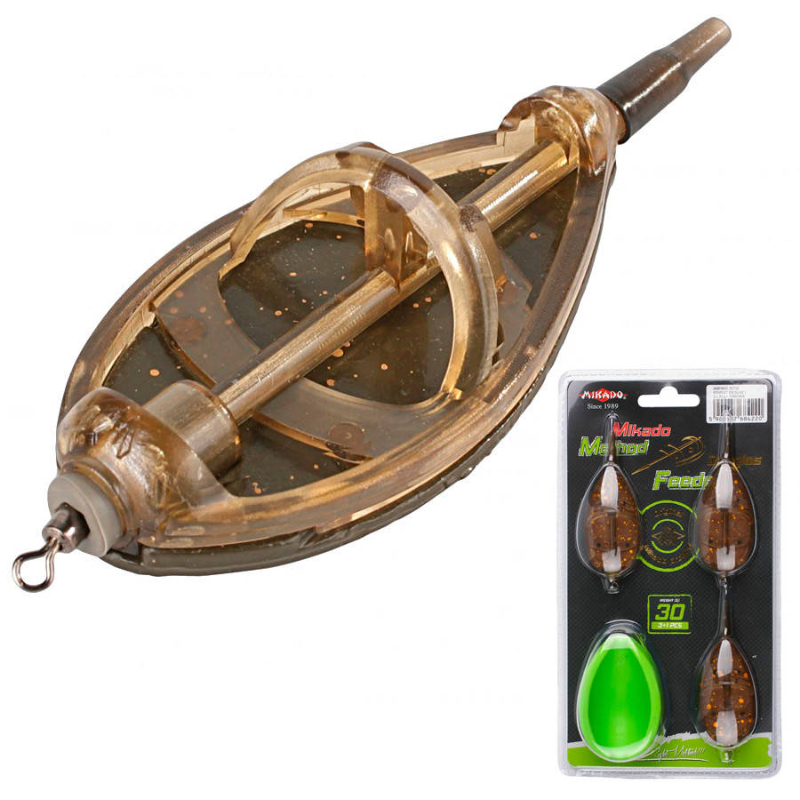 

Набор кормушек Mikado Method-Feeder Douglas Set L 3+1 с формой для наполнения 3x60гр.