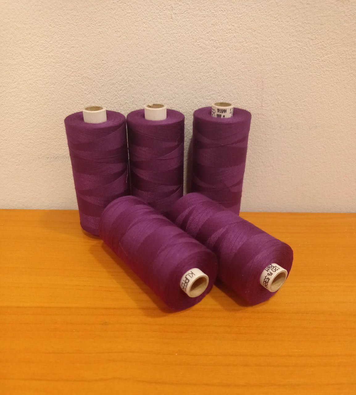 

Нитка Trigan Kupfer №120 1000 м., Бордовый