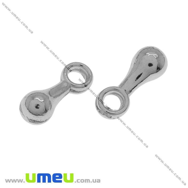 

Концевик, 7х2,5 мм, Темное серебро, 1 шт (ZAG-012419)
