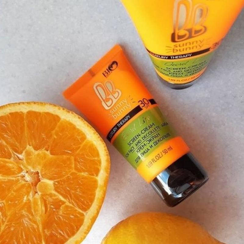 

Солнцезащитный Крем-экран для лица и декольте SPF 30, 50 мл.