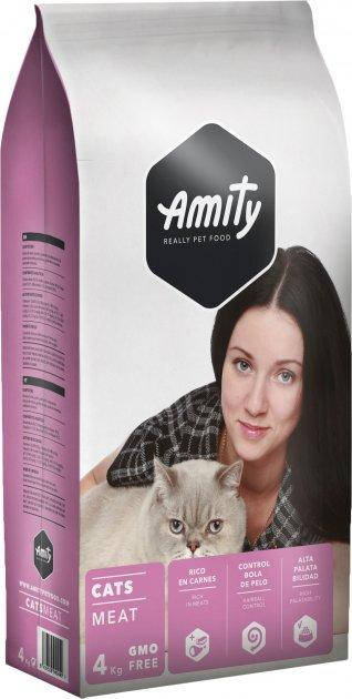 

Сухой корм для котов с миксом мяса Amity Eco Line Cat Meat 4 кг