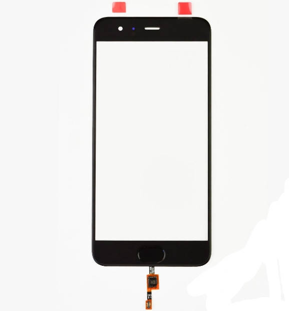 

Стекло Xiaomi Mi6 with fingerprint scanner black (Original China), Черный