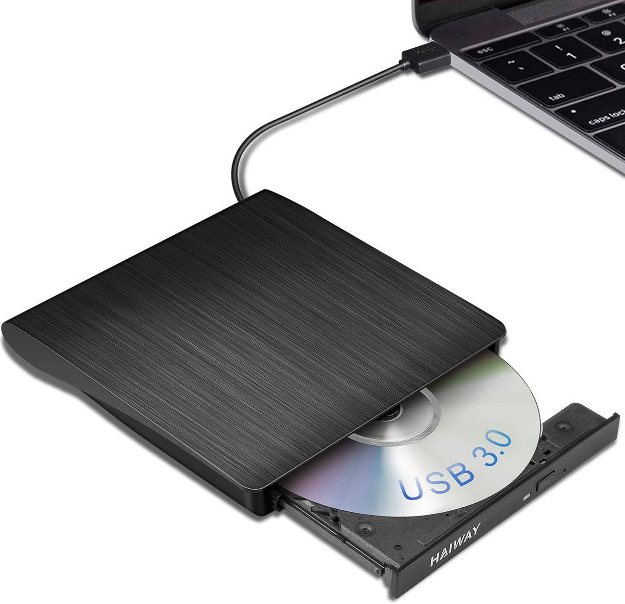 

Б/у Внешний привод CD DVD, USB 3.0 Портативный привод CD DVD +/-RW