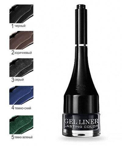 

Гелевая подводка для глаз LASTING COLOR тон 001 чёрный