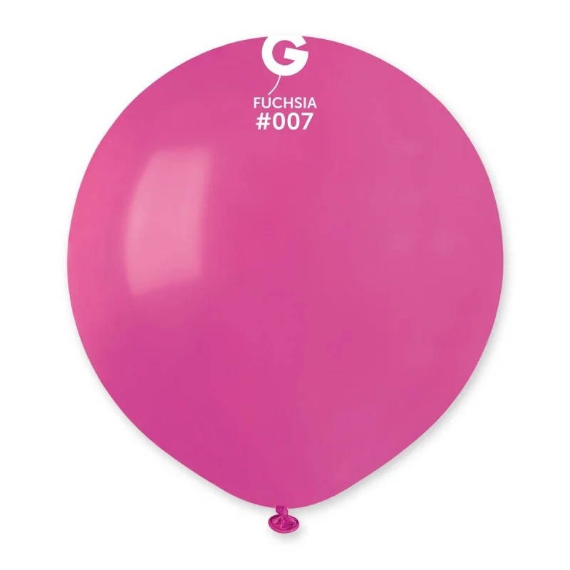 

Латексный воздушный шар 19’’ (48cм) FUCHSIA (#007) GEMAR, Фуксия