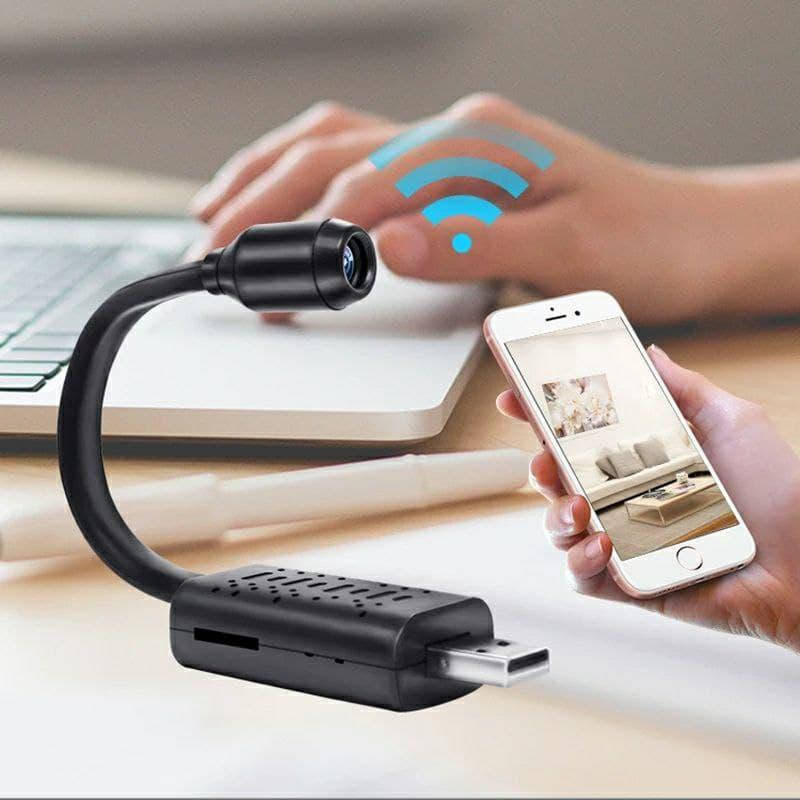 

Wifi IP мини охранная камера U21 720P с датчиком движения​​​​​​​. AP hotspot. V380 Pro