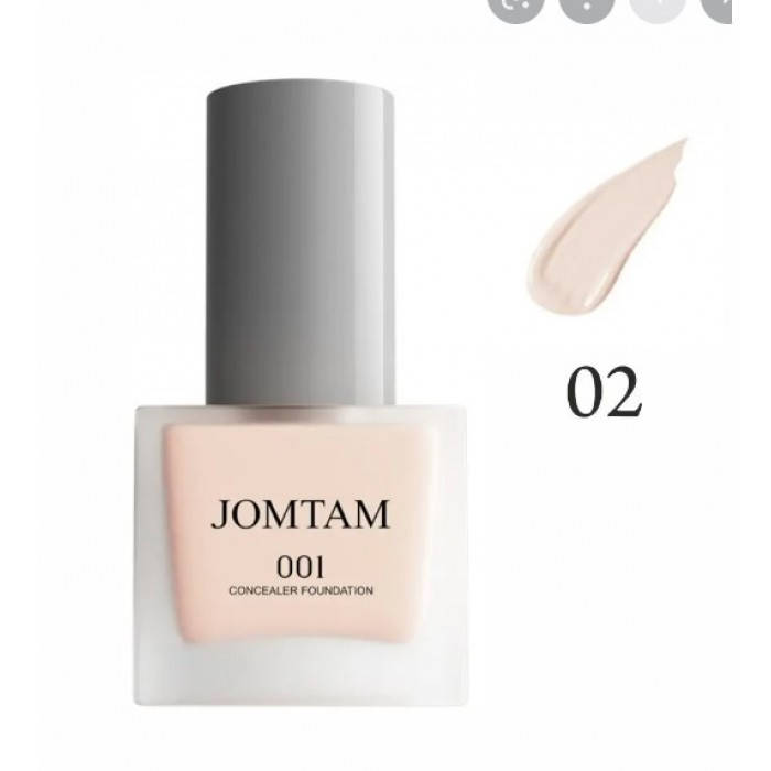 

Тональный крем Jomtam Light Concealer Foundation, тон 02 слоновая кость, 30мл