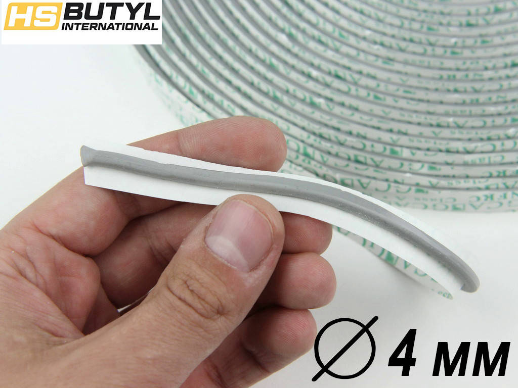 

Герметик для автомобильных фар HS butyl (диаметр 4мм), рулон 3,2м