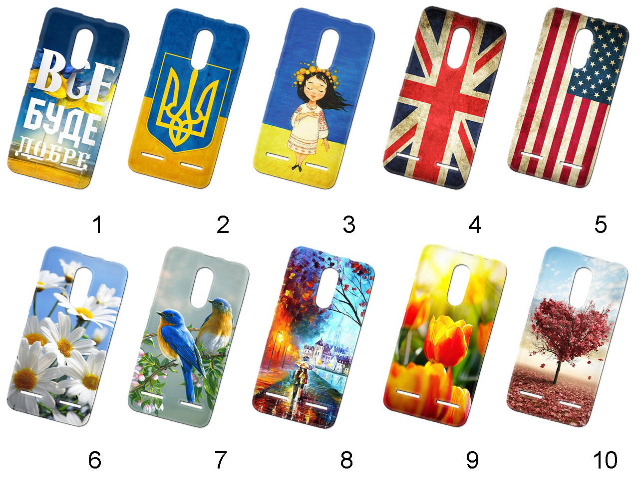 

Силиконовый чехол с рисунком для Lenovo K6