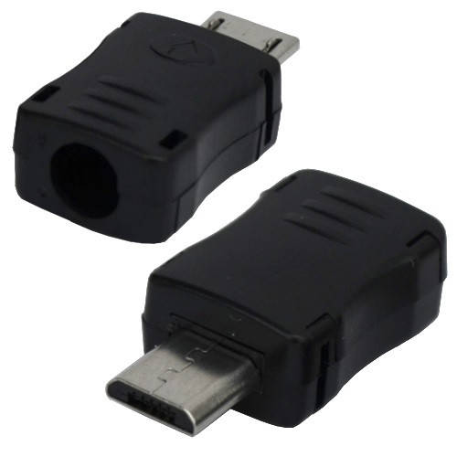 

Штекер miсro USB (к Samsung) , под шнур, пластик