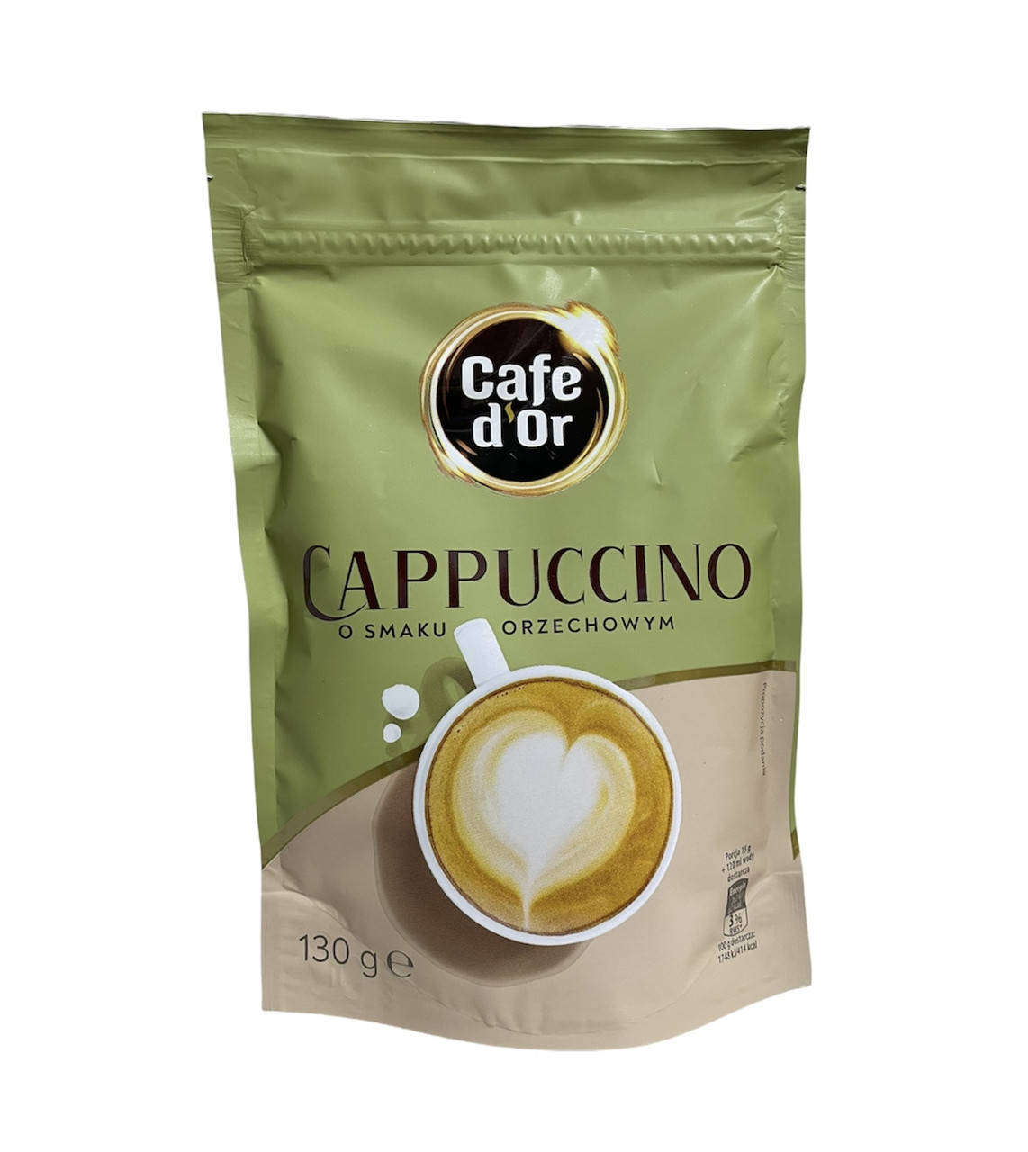 

Капучіно Cafe d'Or горіхове 130 г 5900649079250