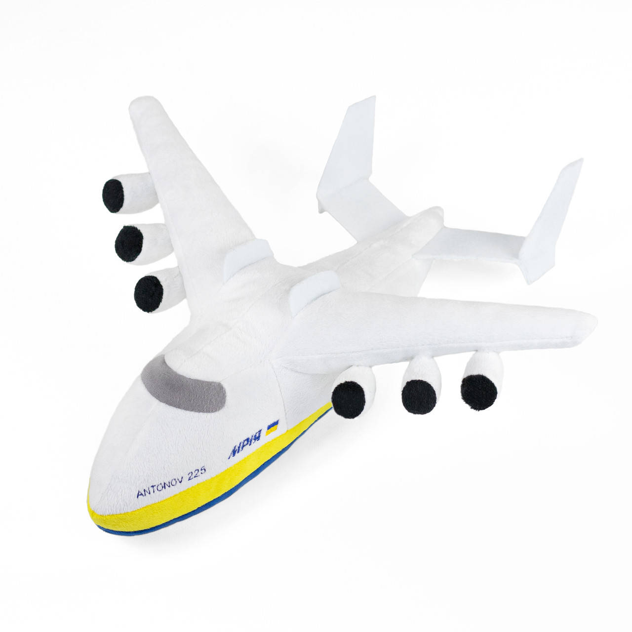 

Мягкая игрушка Zolushka Самолет Мрия 37см (ZL713), Белый