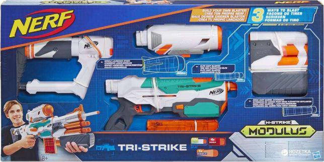 

Продам Бластер Hasbro Nerf Модулус Три-Страйк B5577.Ужгород