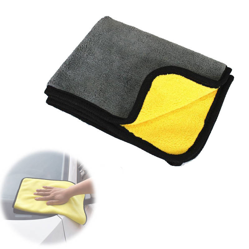 

Салфетка из микрофибры 30x30см 400г/м2 для полировки автомобиля, двухсторонняя