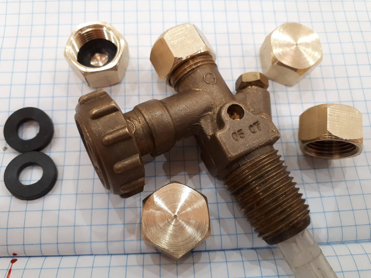 

Заглушка на польский баллон