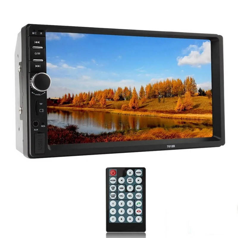 

Автомагнитола 7018B 6804 2Din MP5 BT, черная