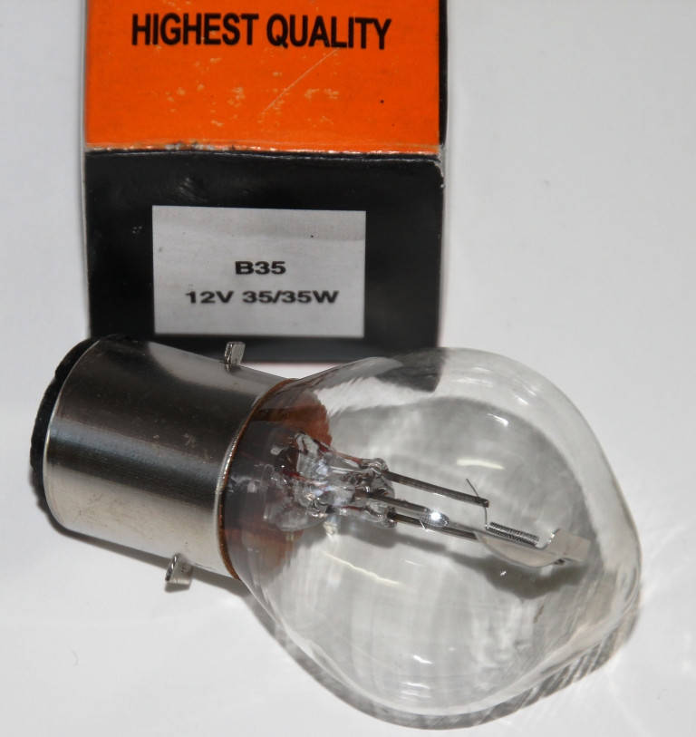 

Лампа фары JAWA 6v 25/25 груша
