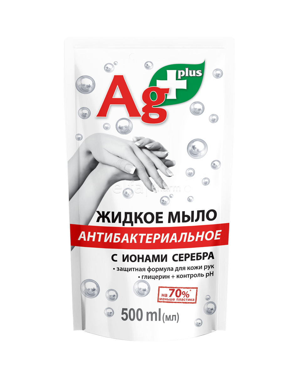 

Жидкое мыло Антибактериальное Ag+ дой-пак 500мл BIO FORMULA