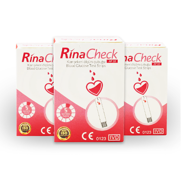 

Тест-полоски Rina Check (Рина Чек) №50 - 3 уп., (150 шт.)