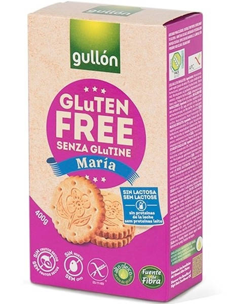

Печенье Без Глютена и Лактозы Gullon Gluten Free Maria 400 г Испания