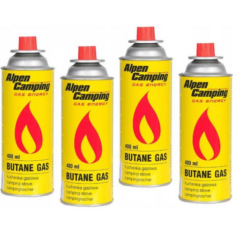 

Газовый баллон Alpen Camping 400 мл EPS! ГАЗОВЫЙ КАРТРИДЖ BF