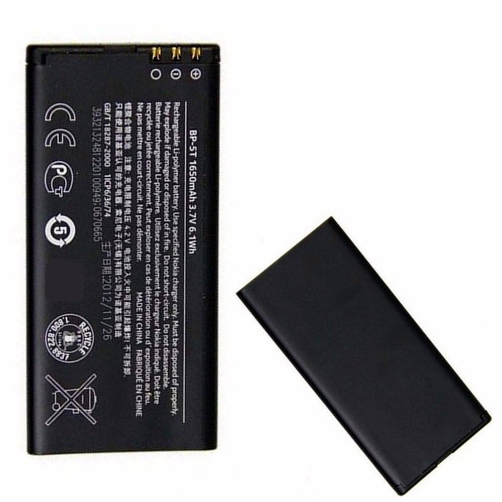

Аккумулятор для Nokia BP-5T 1650mAh