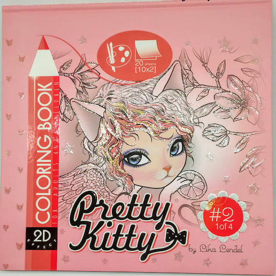 

Альбом раскраска 2D coloring book pretty kitty 2 200х200