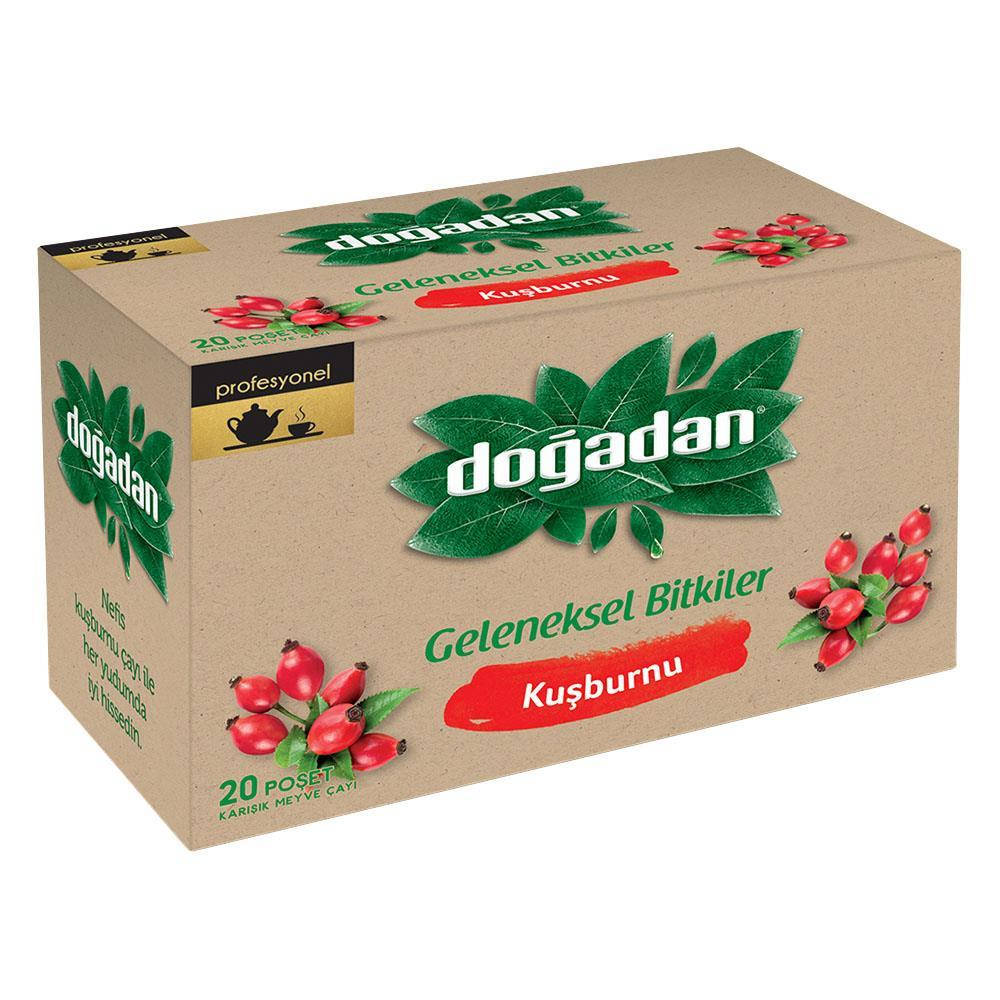

Турецкий чай Dogadan (с шиповником) - 20 пакетиков