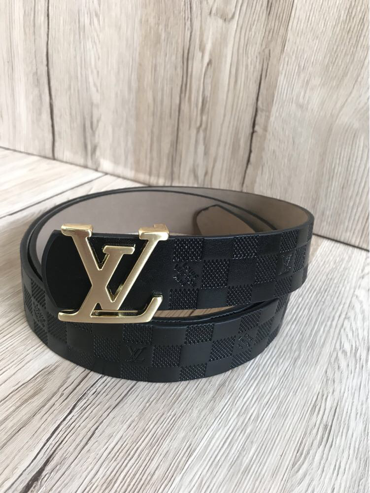 

Мужской Ремень Louis Vuitton Space Black Луи Виттон, Черный