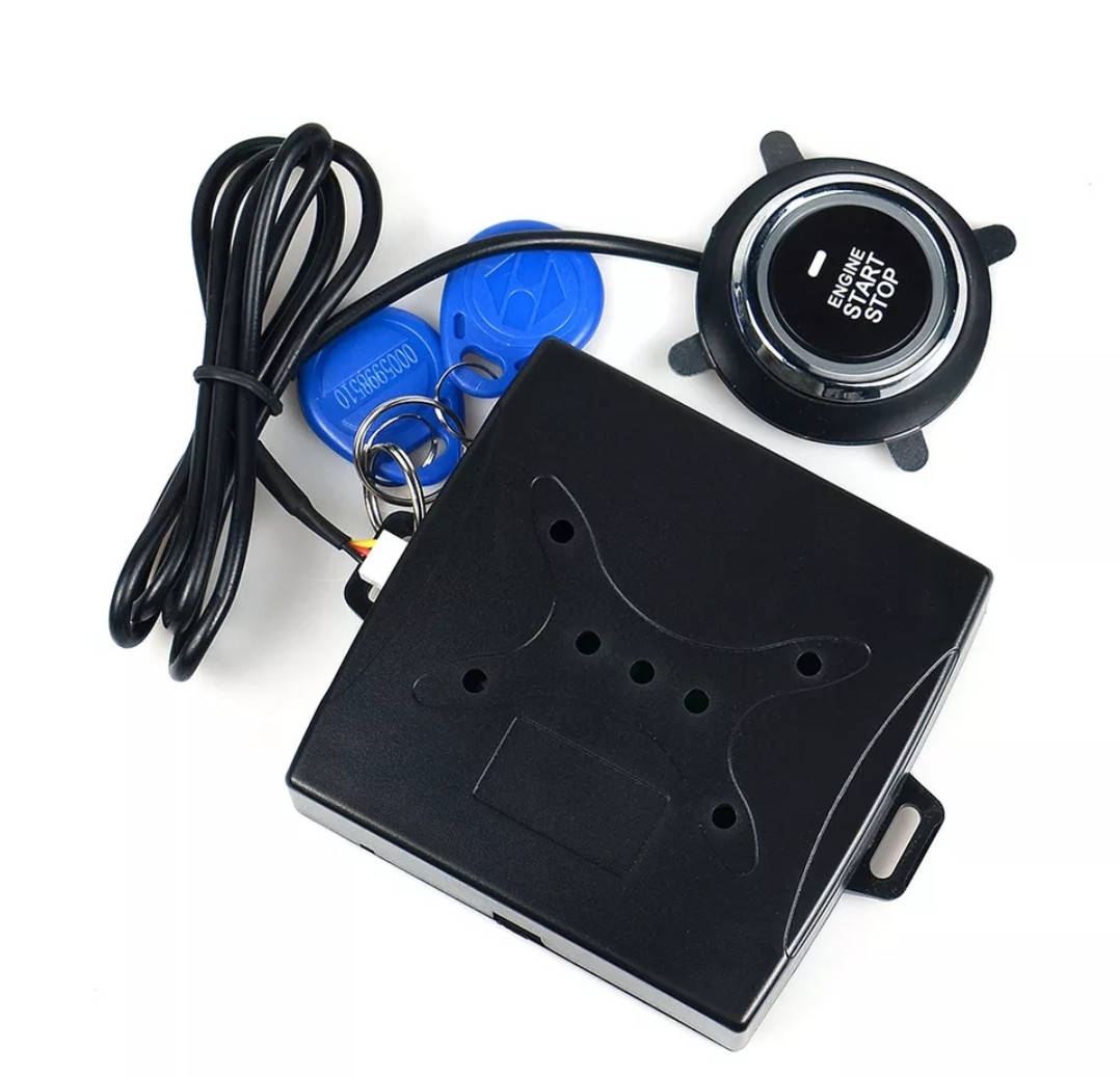 

Кнопка старт стоп с иммобилайзером Push Start system 12v