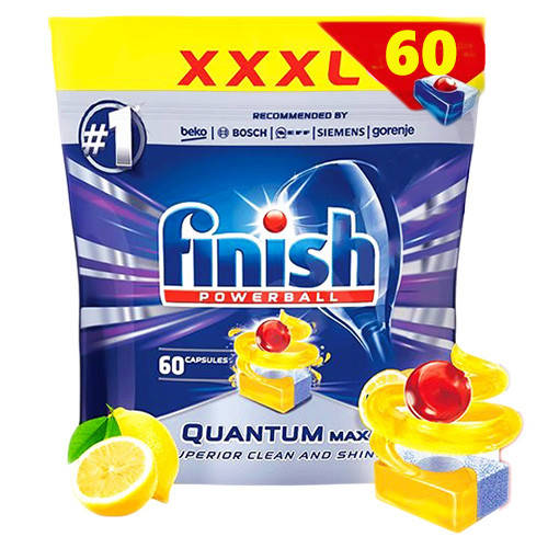 

Finish quantum капсули для посудомийки, 60 шт