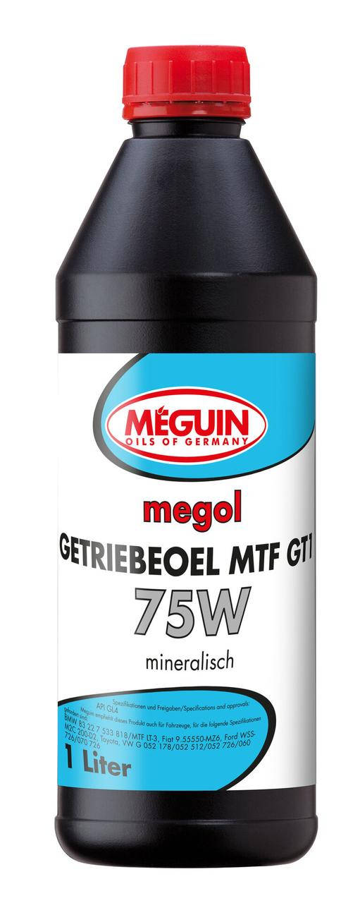 

Трансмиссионное масло Meguin MTF GT1 75W GL-4 минеральное (33047) 1л