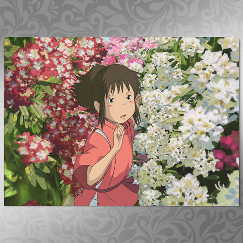 

Плакат Аниме Spirited Away 23