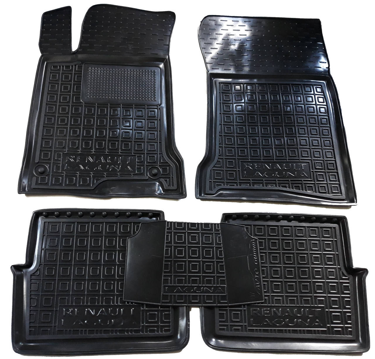 

Коврики в салон Renault Laguna III (Рено Лагуна 3) с 2007-, Черный
