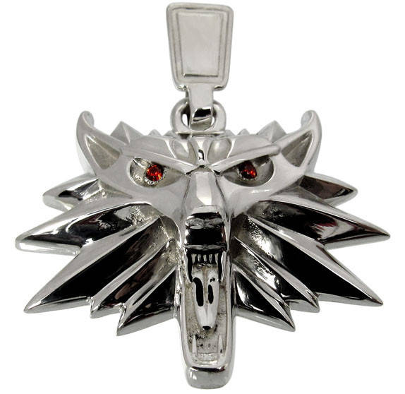 

Серебряный мужской кулон Ведьмак Witcher