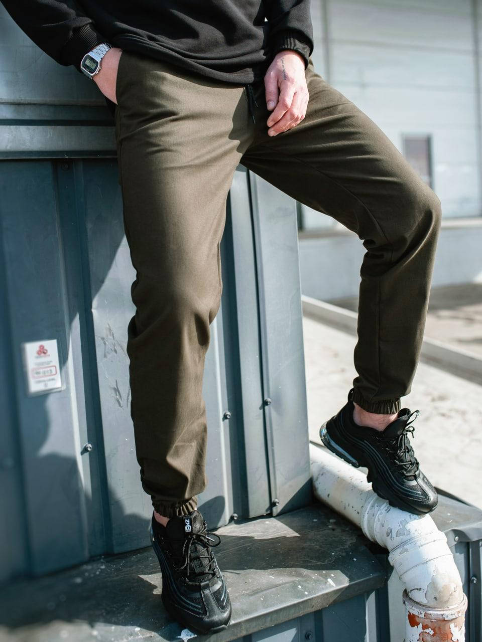 

Мужские Джоггеры SOUTH KHAKI L, Хаки