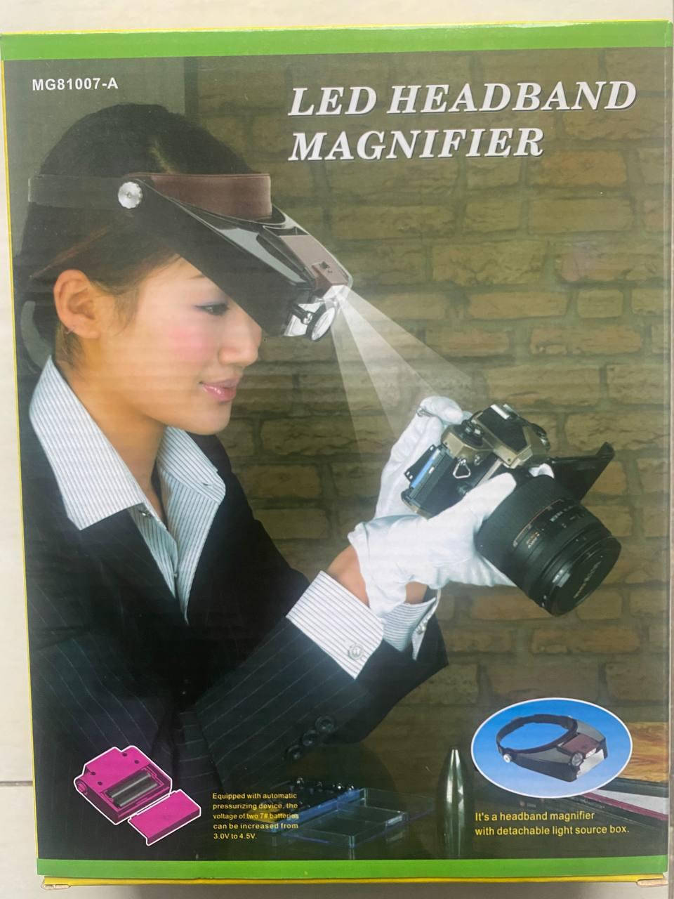 

Бинокулярные очки увеличительные Magnifier MG81007A (x1,5; х3,0; x6,5; х8,0)