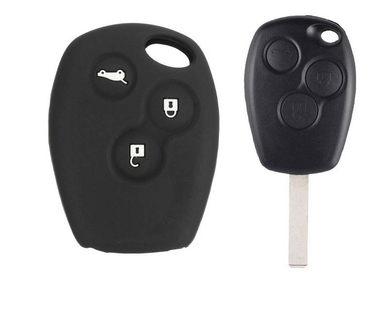 

Renault Силиконовый чехол для ключа KC01, Черный