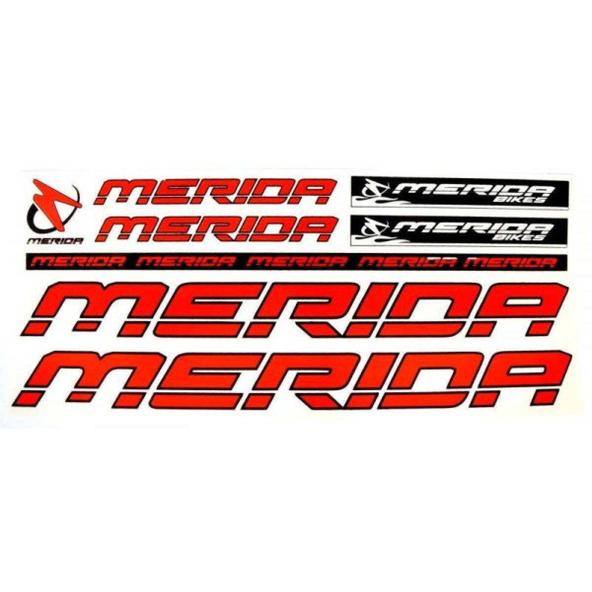 

Наклейка Merida на раму велосипеда, красный (NAK036)