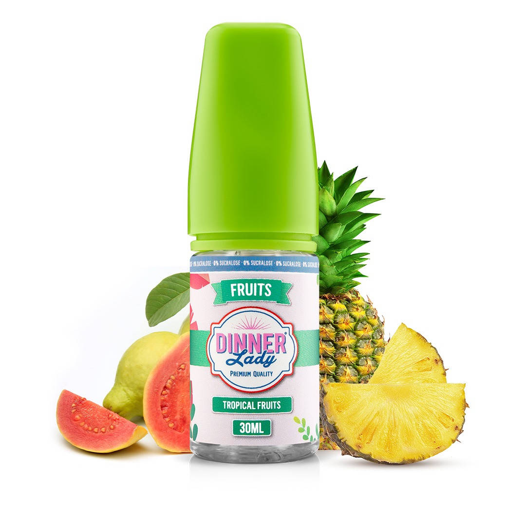 

Ароматизатор Dinner Lady Tropical Fruits 30мл.
