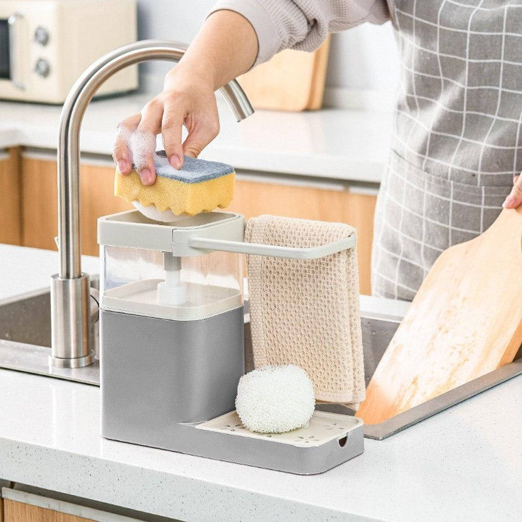 

Органайзер на раковину для мочалок и моющих средств