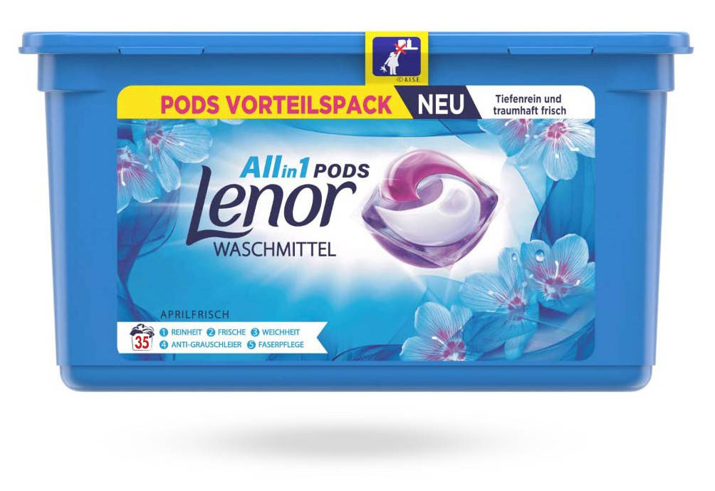 

Капсулы для стирки Lenor All inOne Весенняя свежесть 35 шт