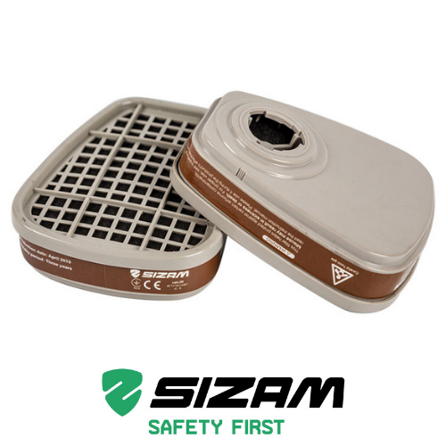 

Фильтр-трапеция для полумаски Sizam PROFILTR 6051 A1 35025 2 шт, Серый