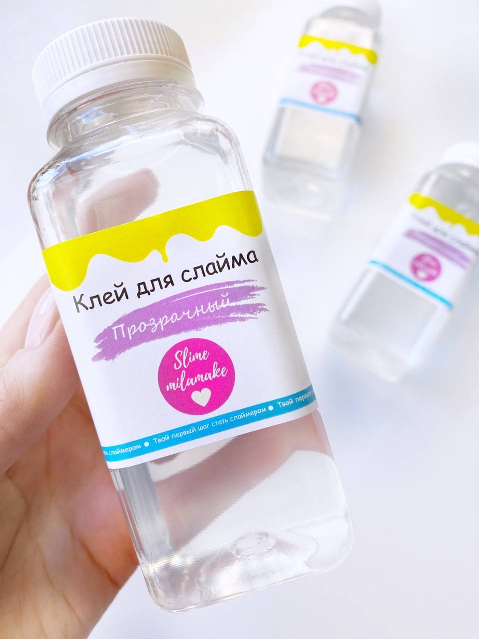 

Клей для слайма Прозрачный, 250 мл