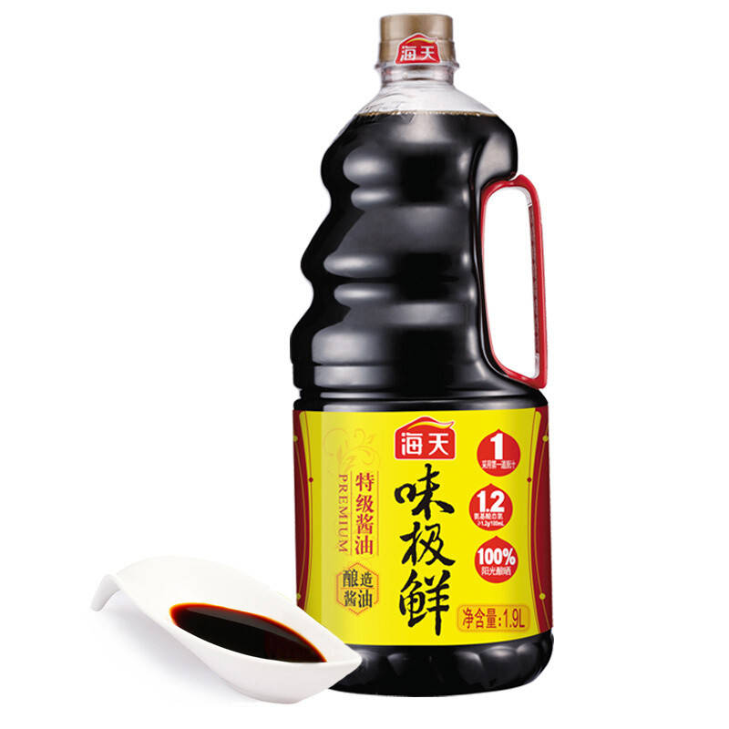 

Соевый соус светлый 1,9л. tm "Haday" Premium Soy Sauce
