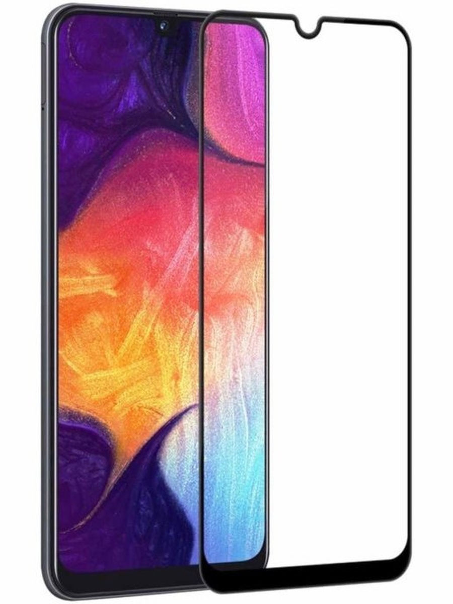 

Защитное стекло для телефона Samsung A50 / стекло защитное на самсунг а50 / 3D стекло для samsung a50, Черный