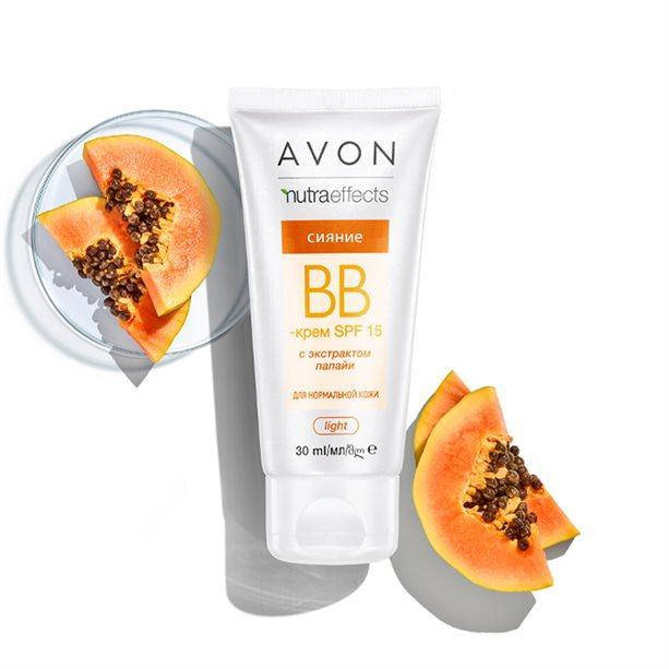 

BB-крем "Сияние" с SPF 15 NutraEffects Avon, 30 ml