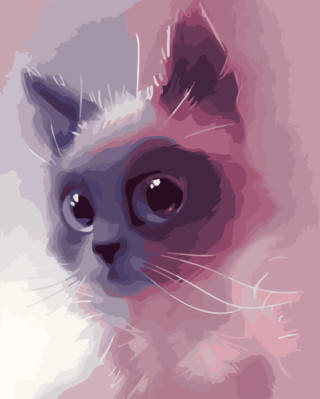 

Картины по номерам 40х50 см Brushme Котёнок (GX 7999)